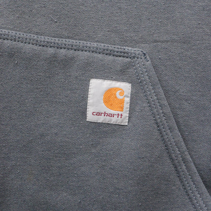 Carhartt Logo Patch Spellout Hoodie - 2000s (L)