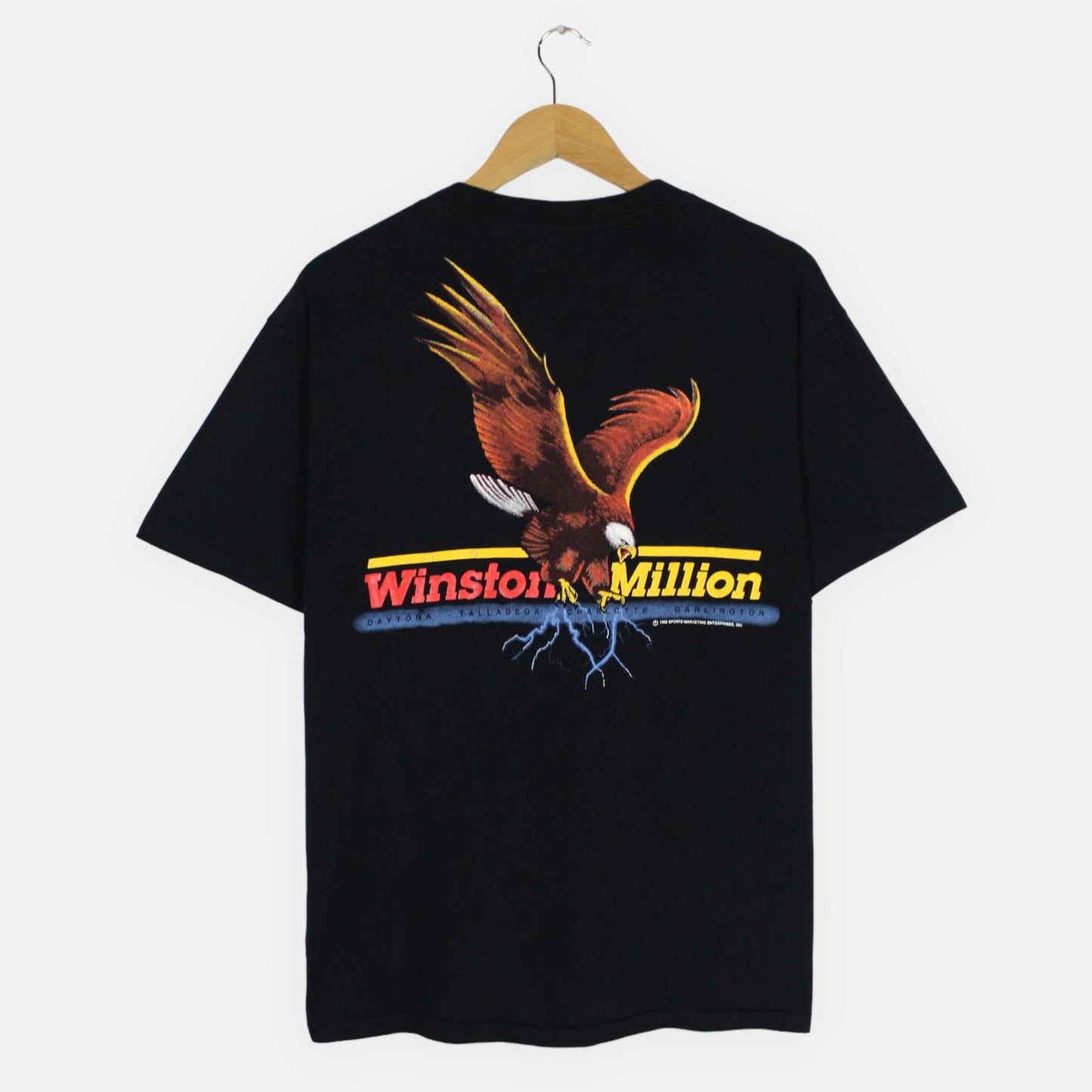 Vintage 1992 Winston Million Eagle Tee - M