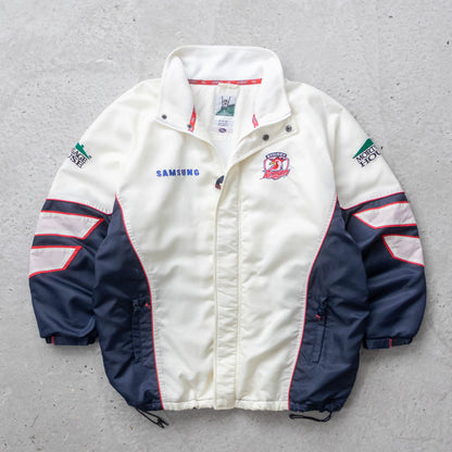 Sydney Roosters Fleece Lined NRL Bench Jacket – 2004 (L)