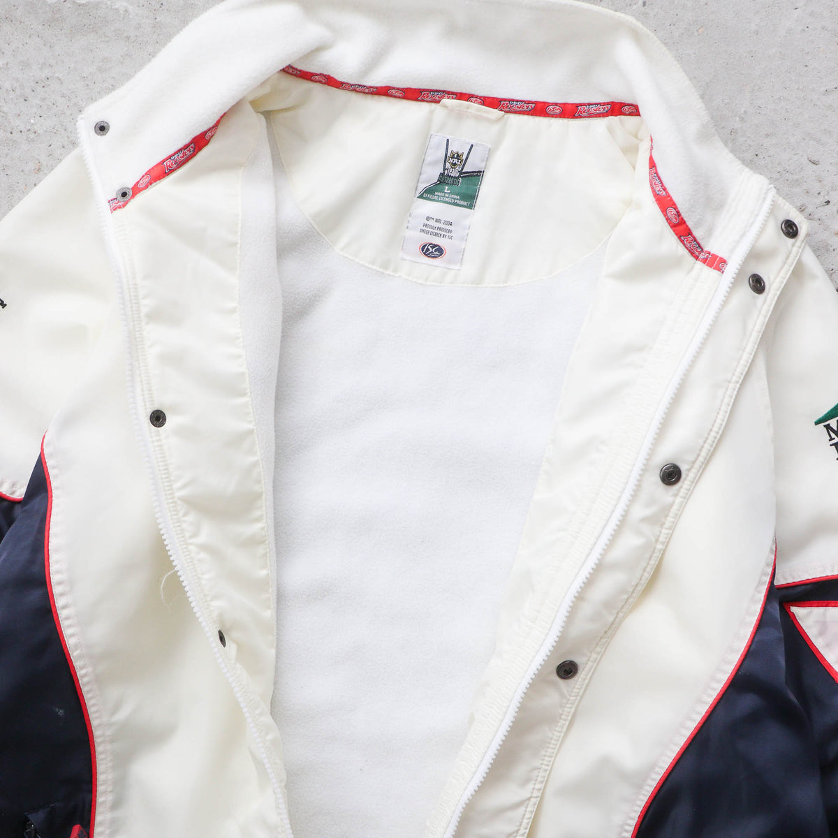 Sydney Roosters Fleece Lined NRL Bench Jacket – 2004 (L)