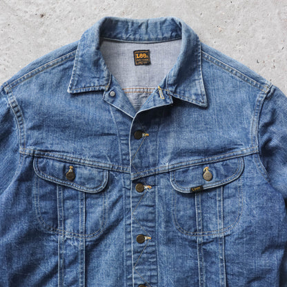 Lee Riders 101-J Denim Trucker Jacket - 70s (L)
