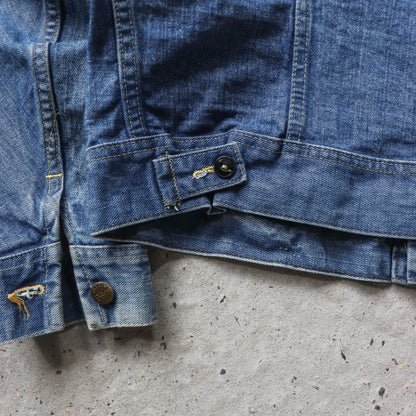 Lee Riders 101-J Denim Trucker Jacket - 70s (L)