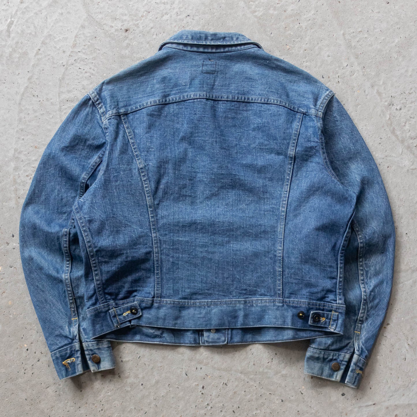 Lee Riders 101-J Denim Trucker Jacket - 70s (L)