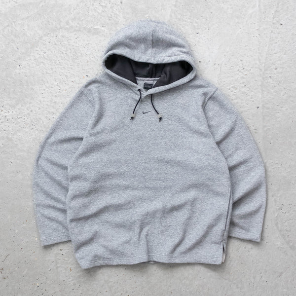 Nike Centre Swoosh Fleece Hoodie - 2000s (L)