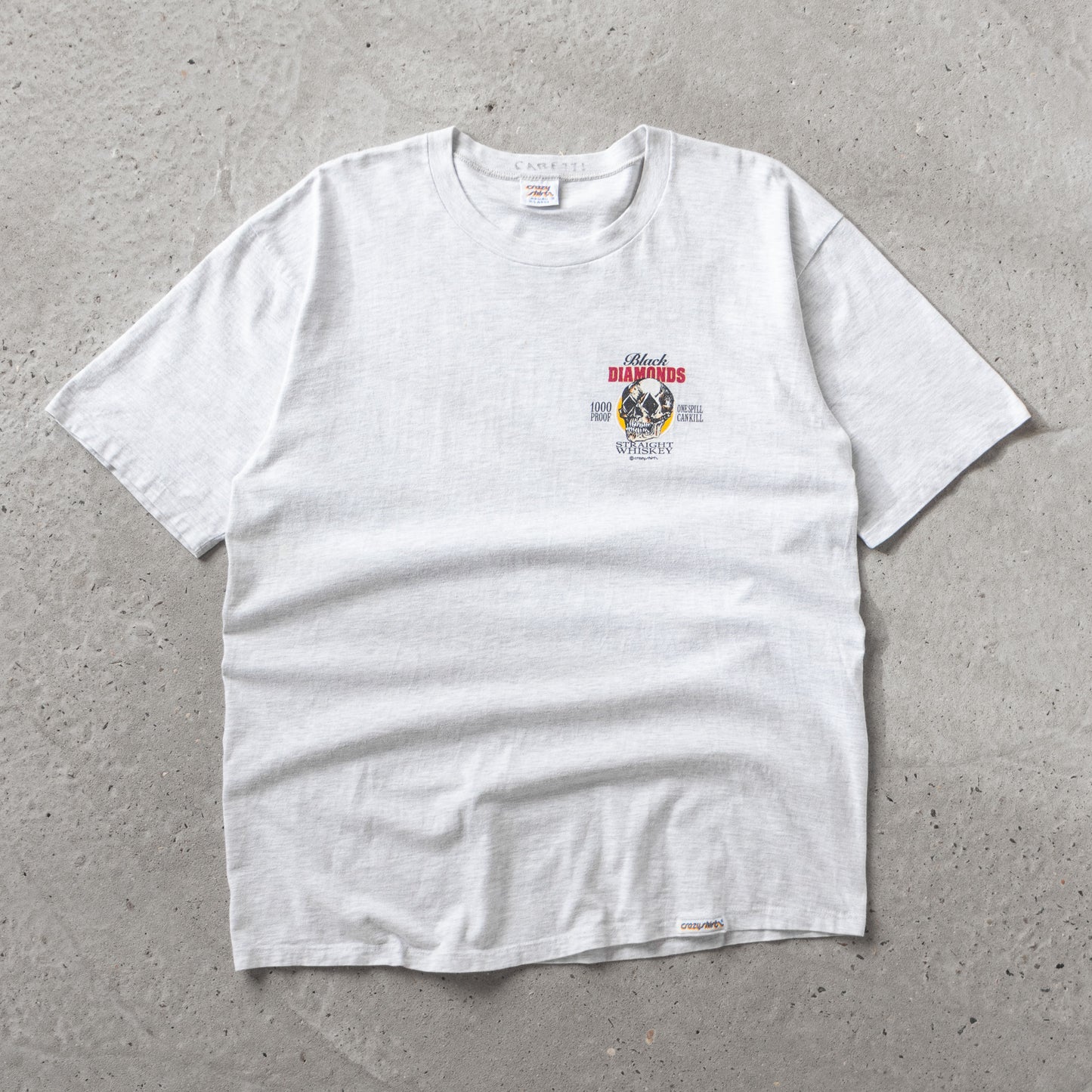 Vintage 90s Black Diamond Whiskey Tee - XL - AL Vintage