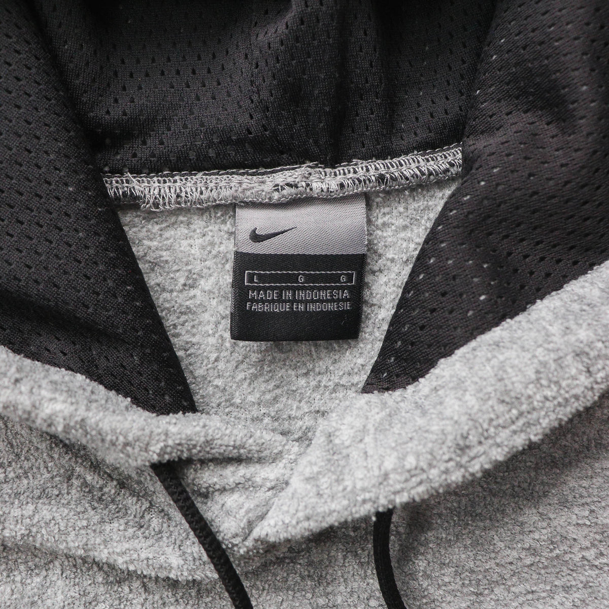 Nike Centre Swoosh Fleece Hoodie - 2000s (L)