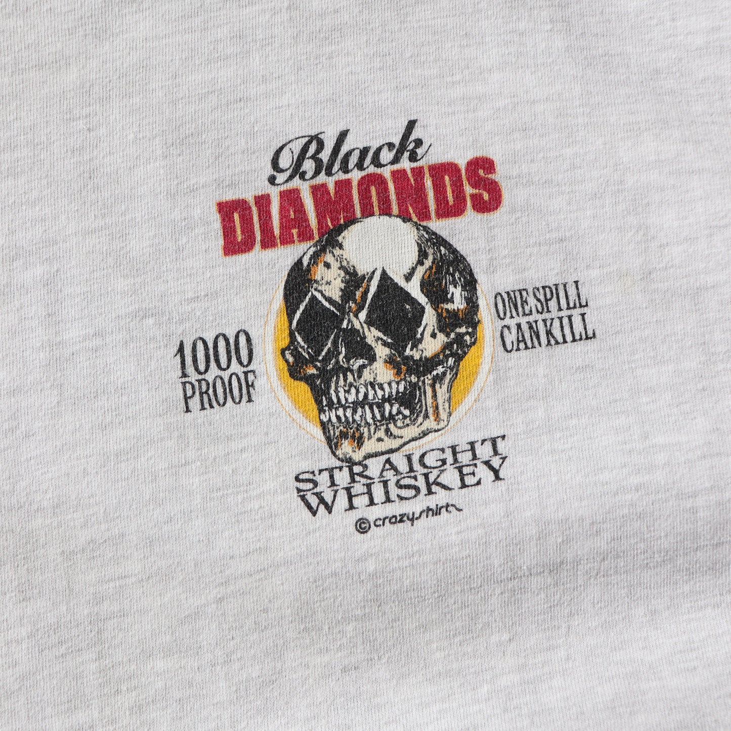 Vintage 90s Black Diamond Whiskey Tee - XL - AL Vintage