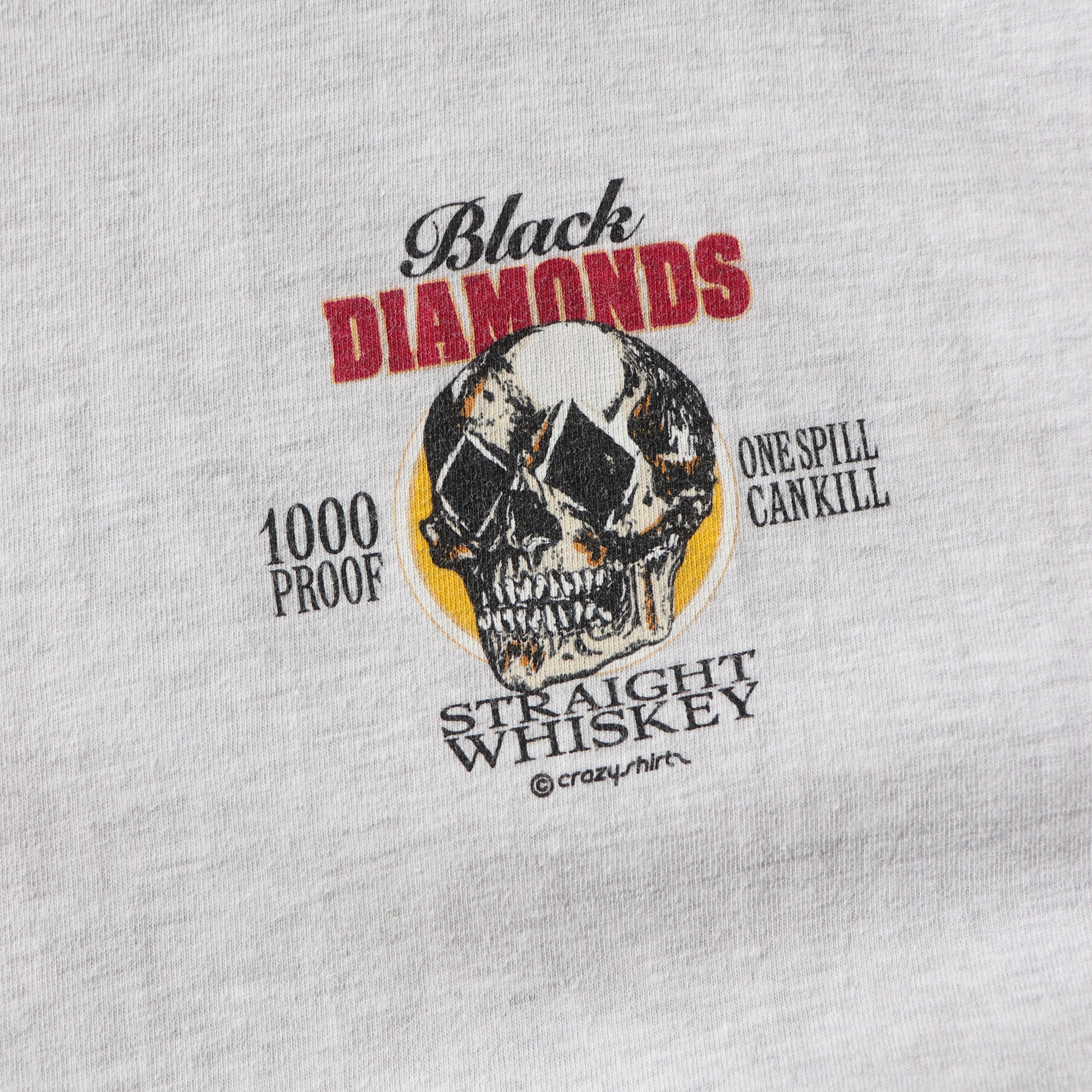 Vintage 90s Black Diamond Whiskey Tee - XL - AL Vintage