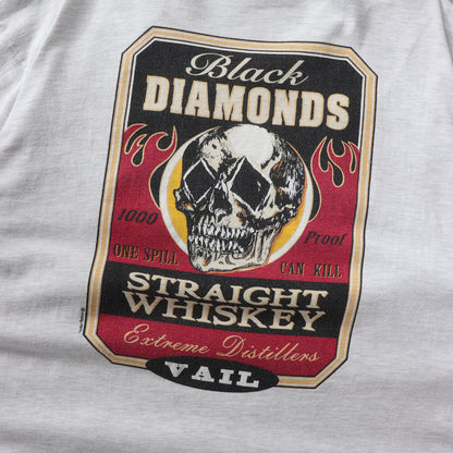 Vintage 90s Black Diamond Whiskey Tee - XL - AL Vintage
