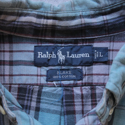 Vintage 90s Polo Ralph Lauren Button Up Shirt - L