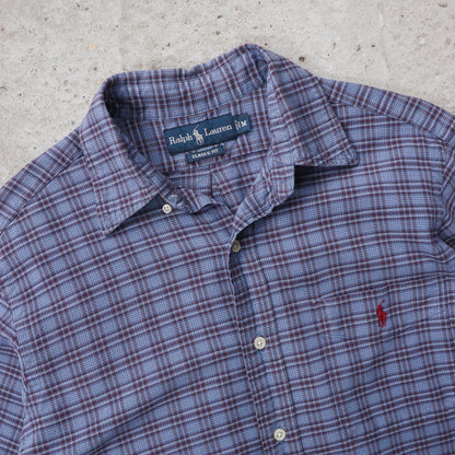 Polo Ralph Lauren Flannel Button Up Shirt - 90s (M)