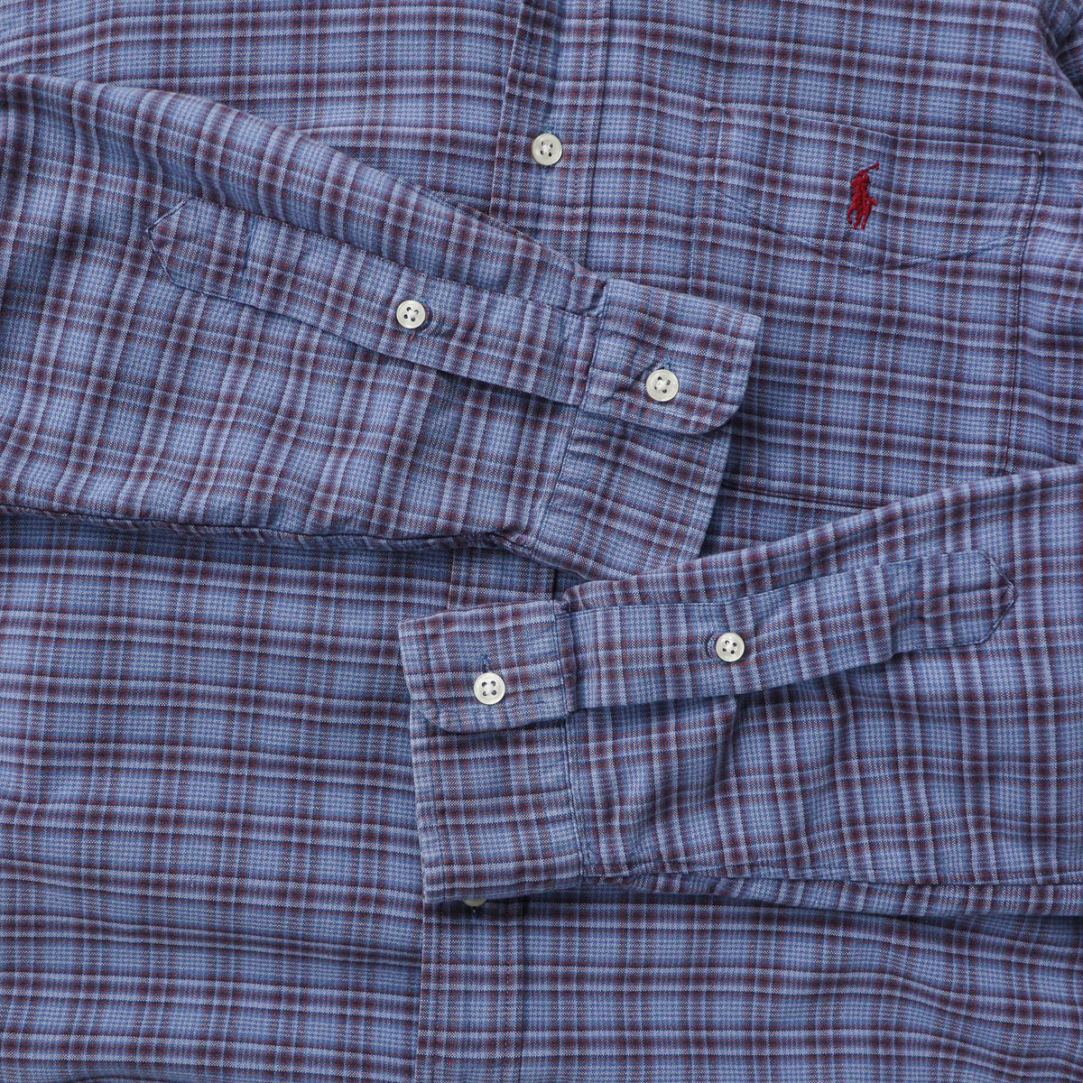 Polo Ralph Lauren Flannel Button Up Shirt - 90s (M)