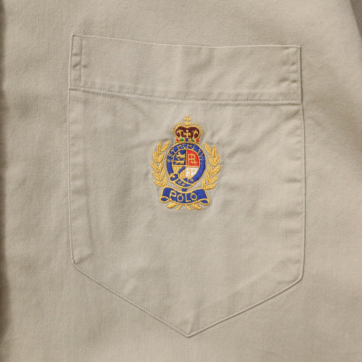 Polo Ralph Lauren Crest Button Up Shirt – 90s (M)