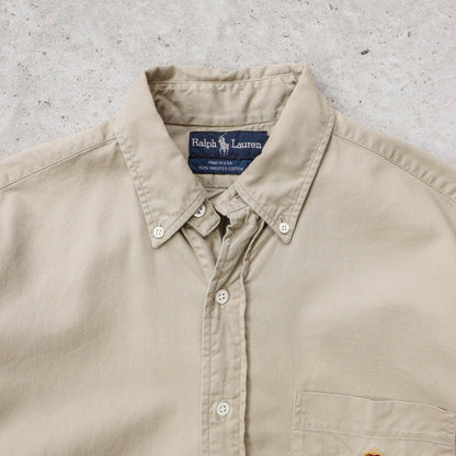 Polo Ralph Lauren Crest Button Up Shirt – 90s (M)