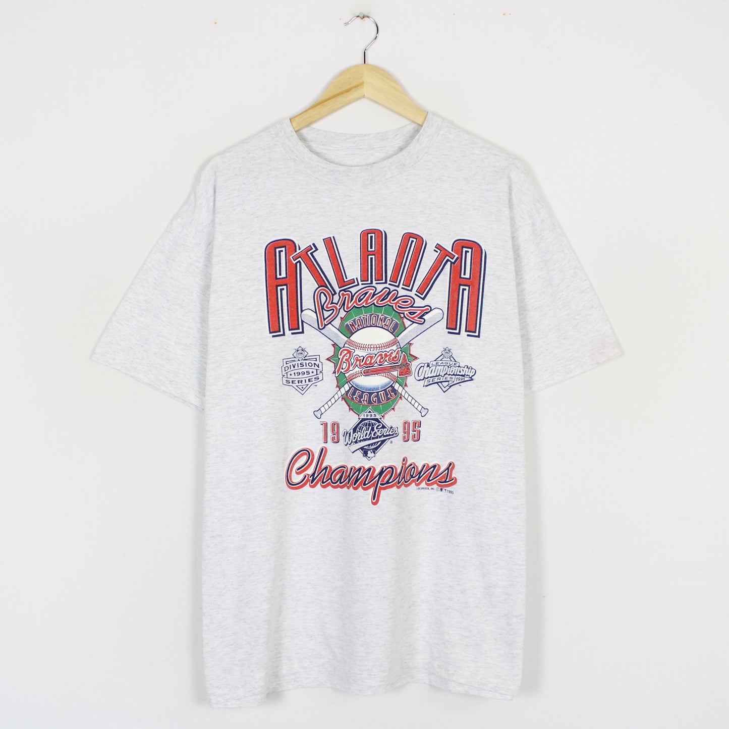 Vintage 1995 Atlanta Braves MLB Tee - XL