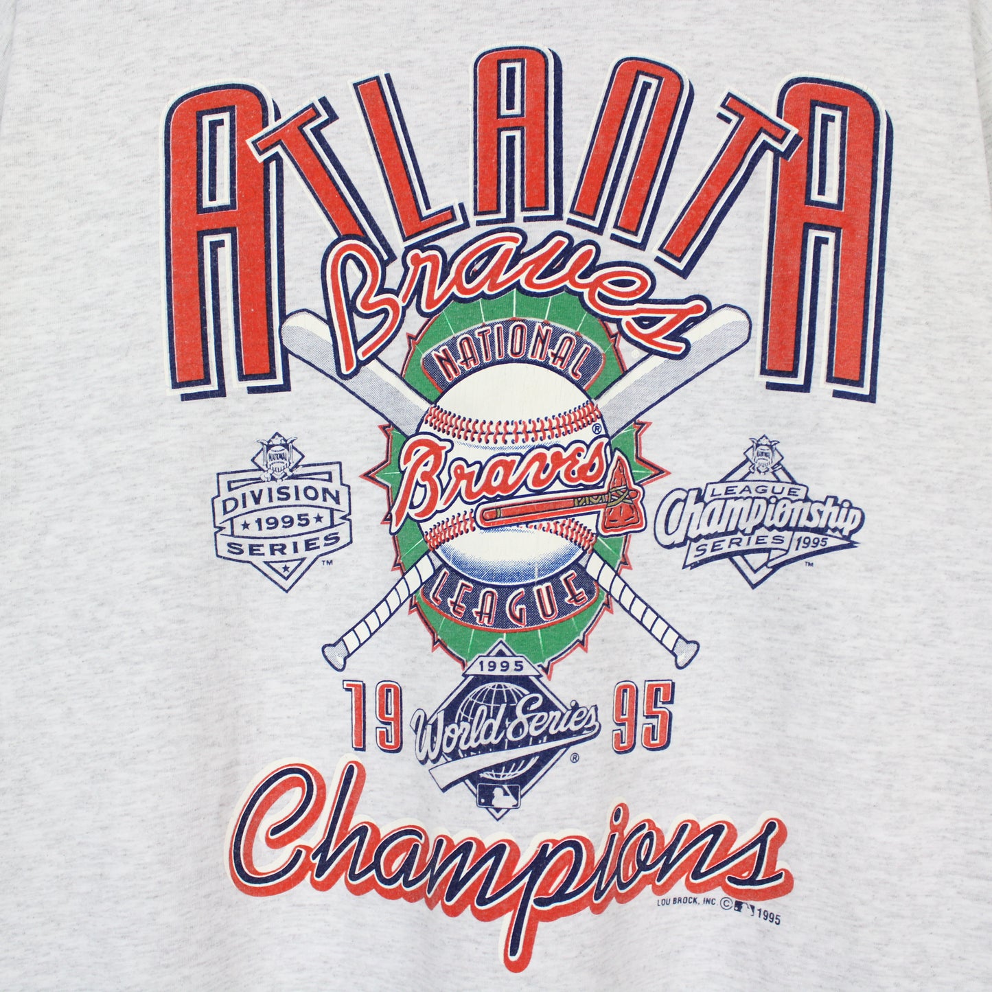 Vintage 1995 Atlanta Braves MLB Tee - XL