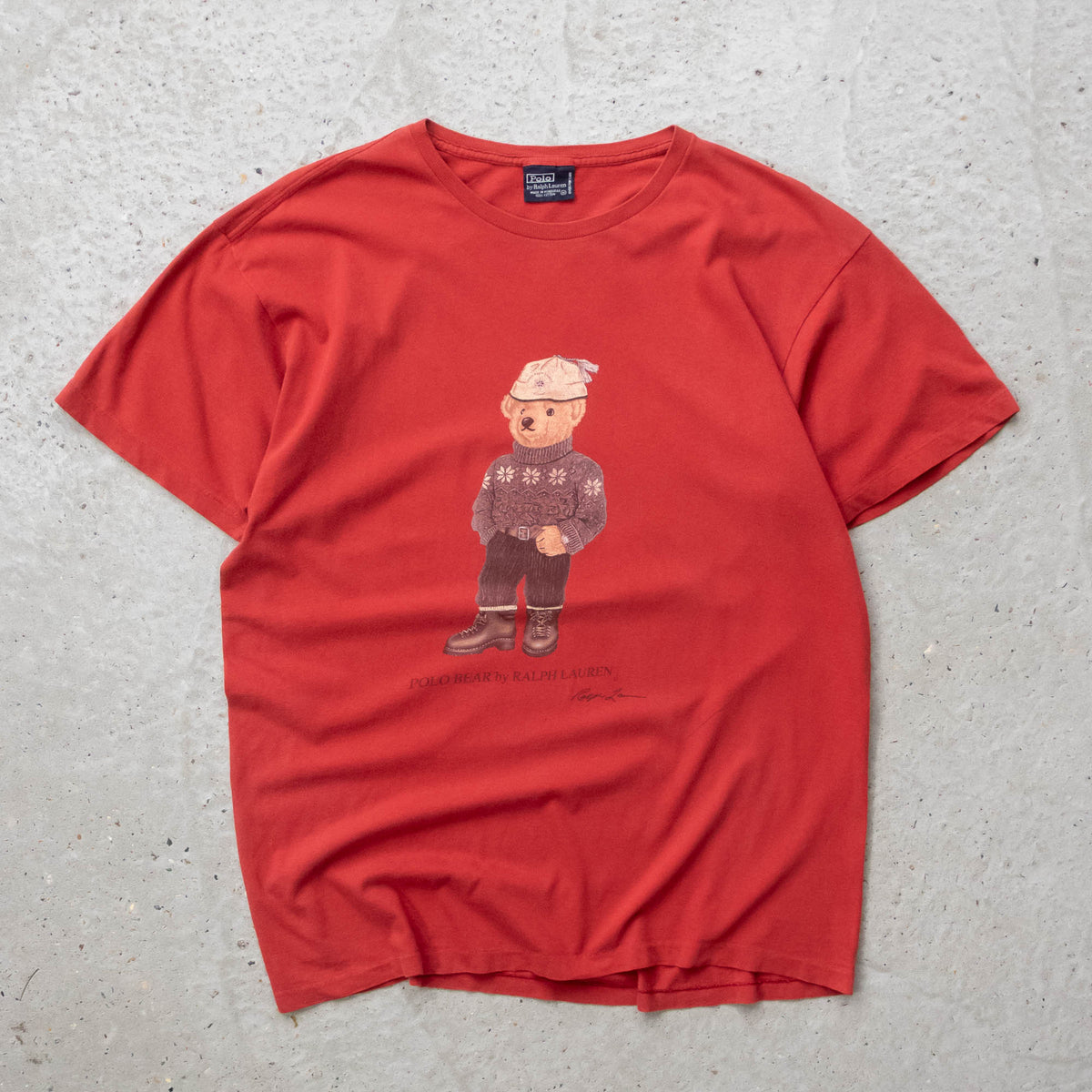 Polo Bear Ralph Lauren Tee - 90s (M)