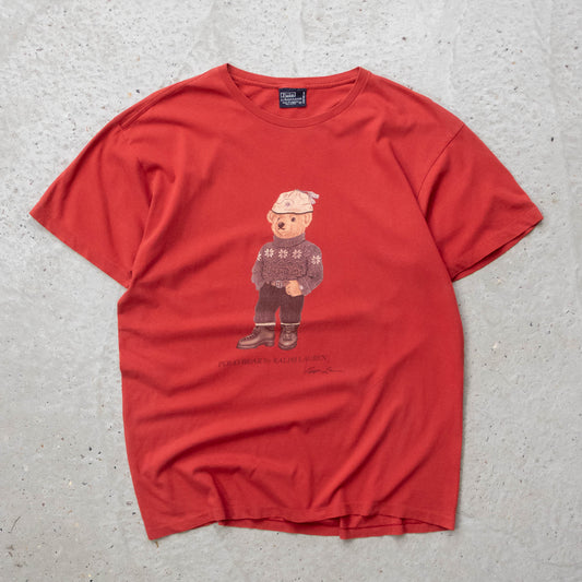 Polo Bear Ralph Lauren Tee - 90s (M)