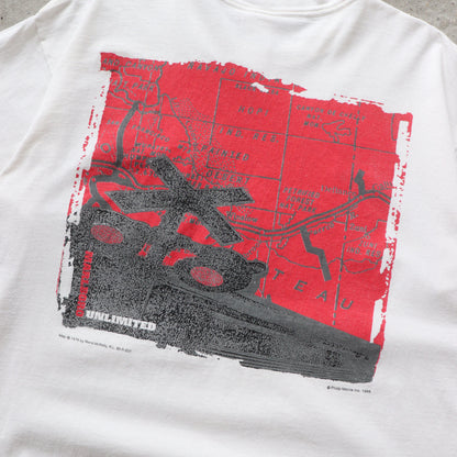 Vintage 90s Marlboro Unlimited Map Tee - XL - AL Vintage