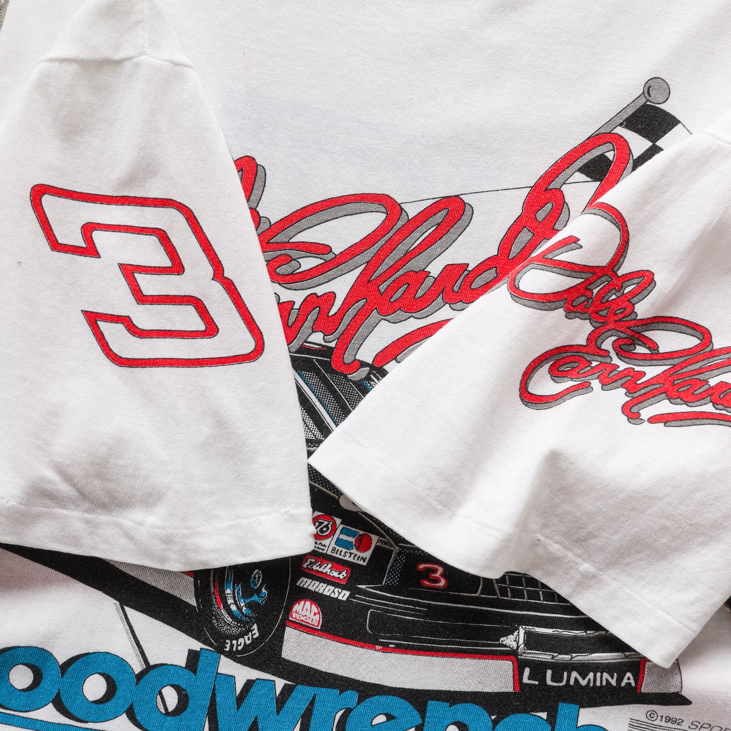 Vintage 1992 Dale Earnhardt Goodwrench NASCAR Tee - XL - AL Vintage