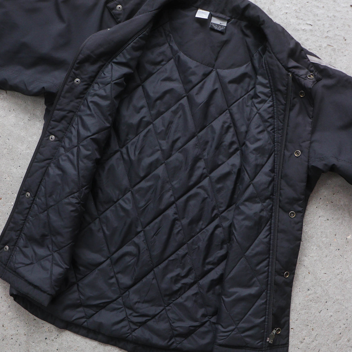 Nike Mini Swoosh Quilted Jacket - 2000s (S)