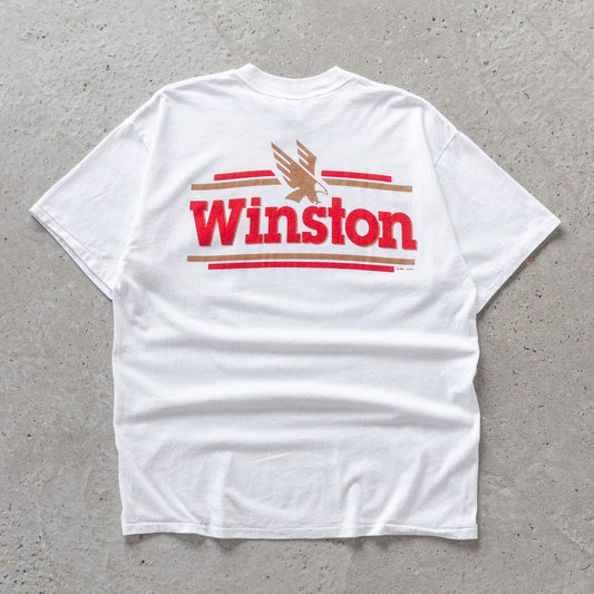 Vintage 90s Winston Cigarettes Logo Tee - XL