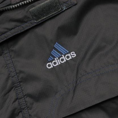 Vintage 90s Adidas Fleece Lined Heavy Jacket - L