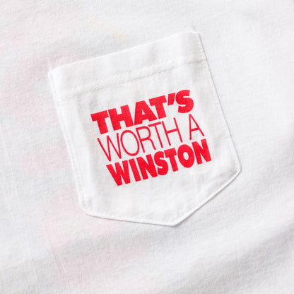 Vintage 90s Winston Cigarettes 'Worth A Winston' Tee - XL - AL Vintage