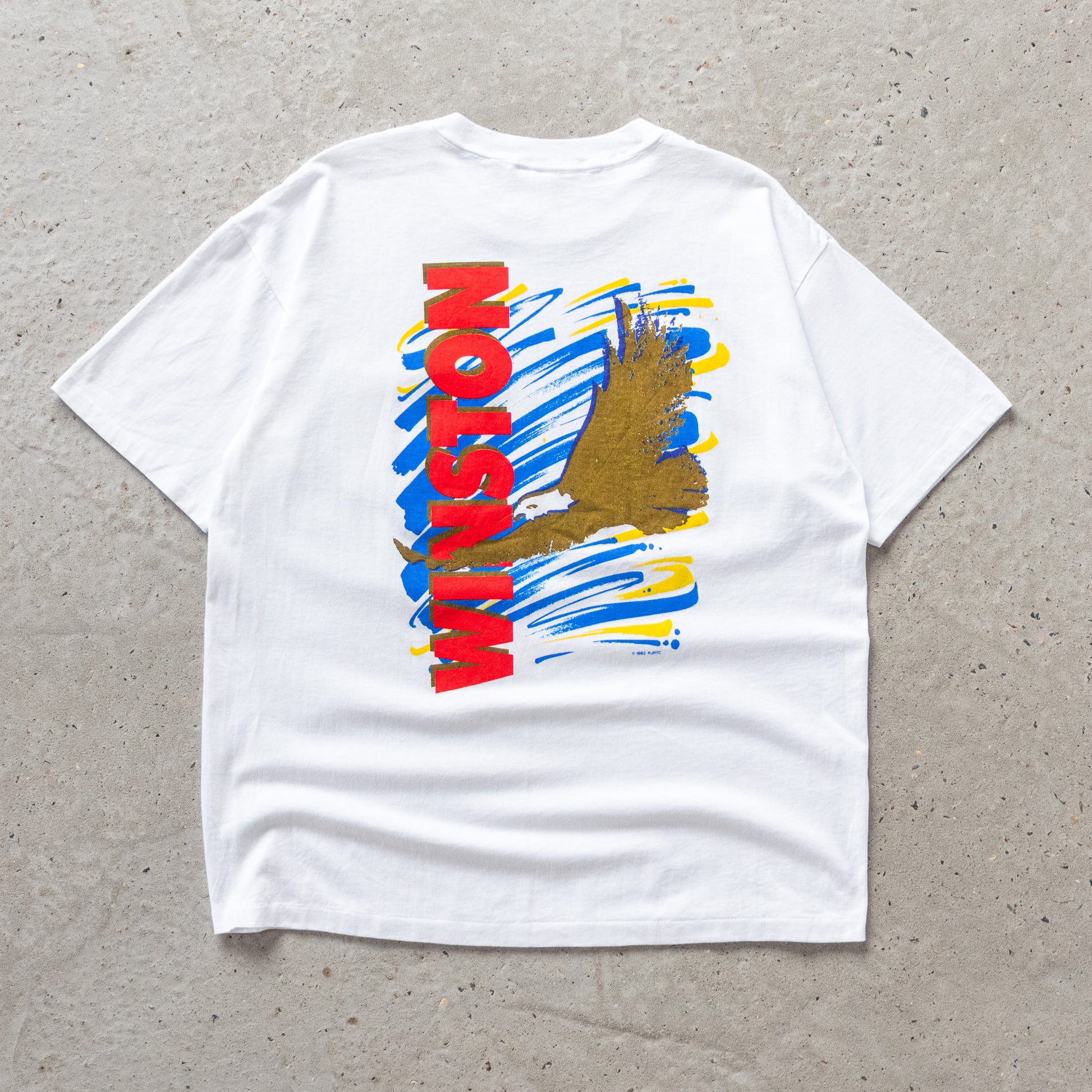 Vintage 90s Winston Cigarettes 'Worth A Winston' Tee - XL - AL Vintage