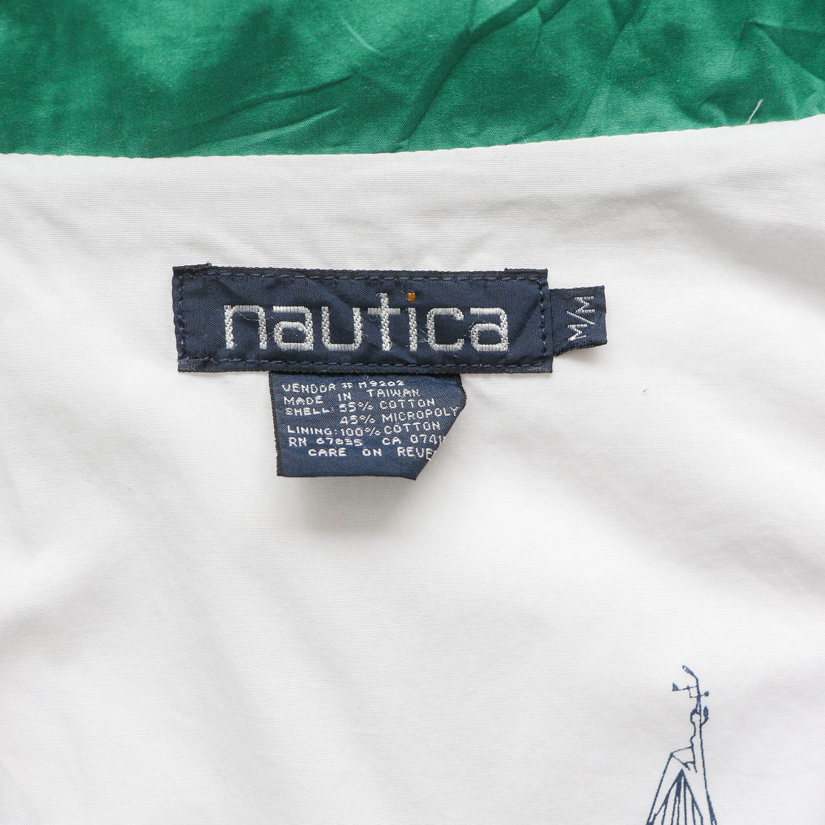 Nautica Colourblock Sailing Jacket - 90s (M)
