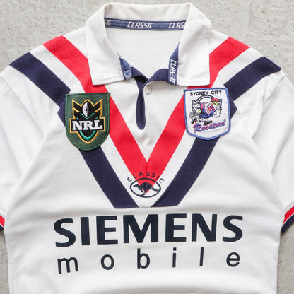 Sydney City Roosters Away NRL Classic Jersey - 1998 (M)