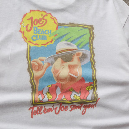 Vintage 90s Camel Cigarettes 'Joes Beach Club' Tee - XL - AL Vintage