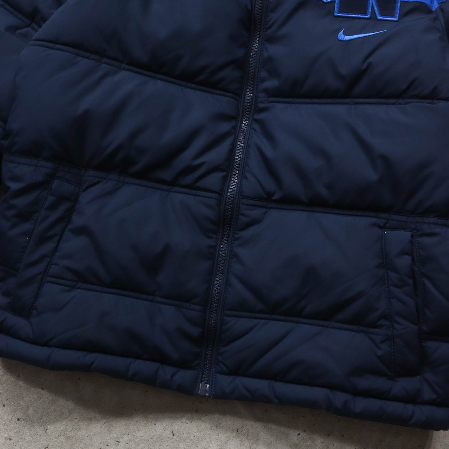 Nike Two-Tone Puffer Jacket - 2000s (Women's XS)
