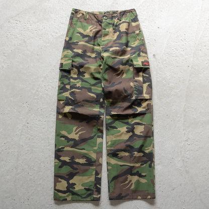 Vintage 90s FUBU Camo Cargo Pants - 28