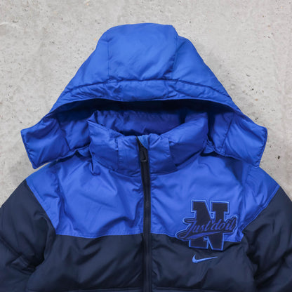 Nike Two-Tone Puffer Jacket - 2000s (Women's XS)