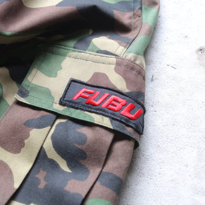 Vintage 90s FUBU Camo Cargo Pants - 28