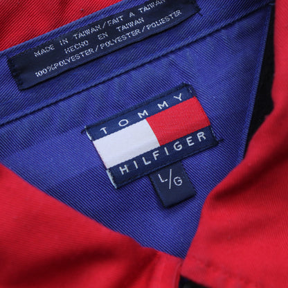 Vintage 90s Tommy Hilfiger Fleece Sweatshirt - L