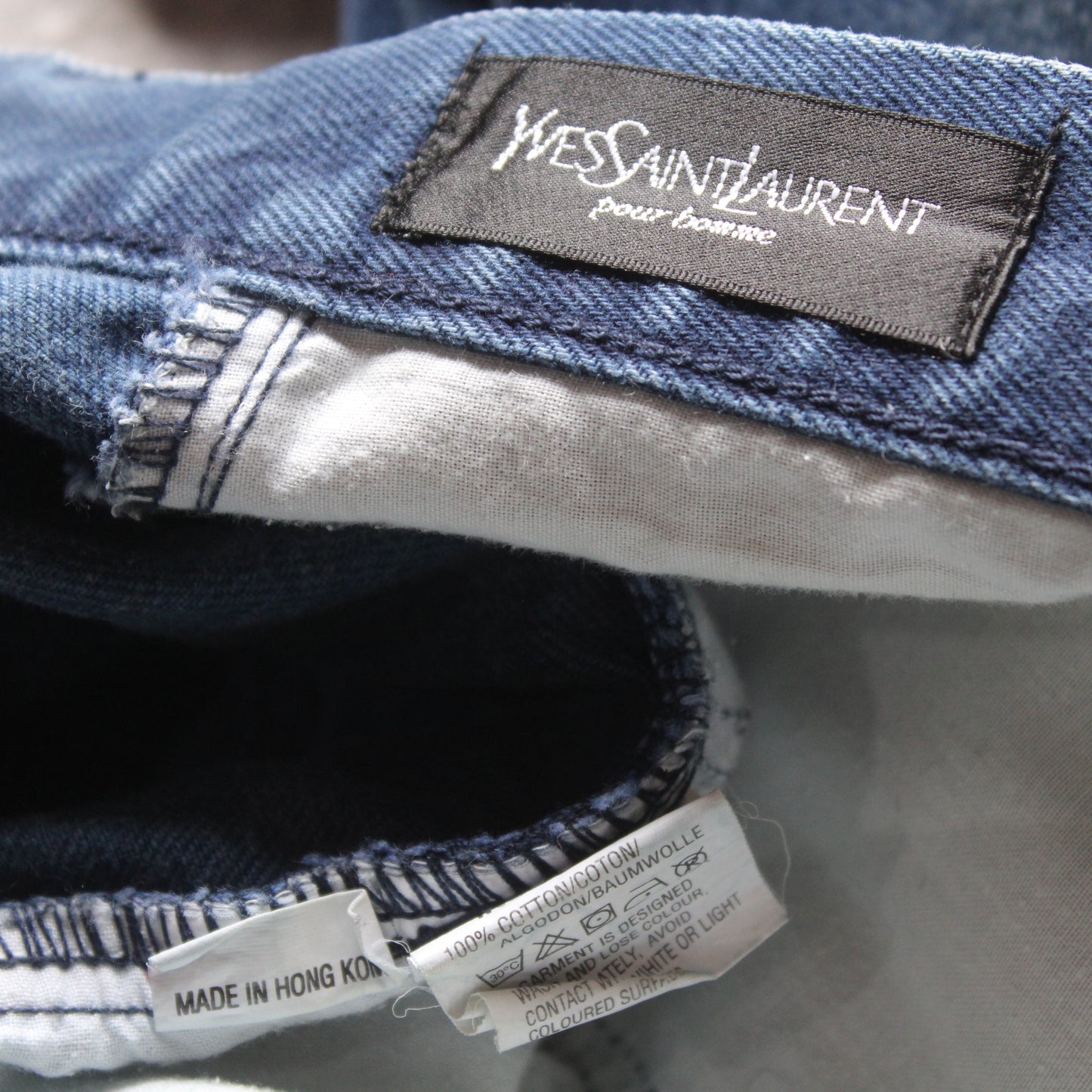 Vintage YSL Yves Saint Laurent Denim Jeans - 34x32