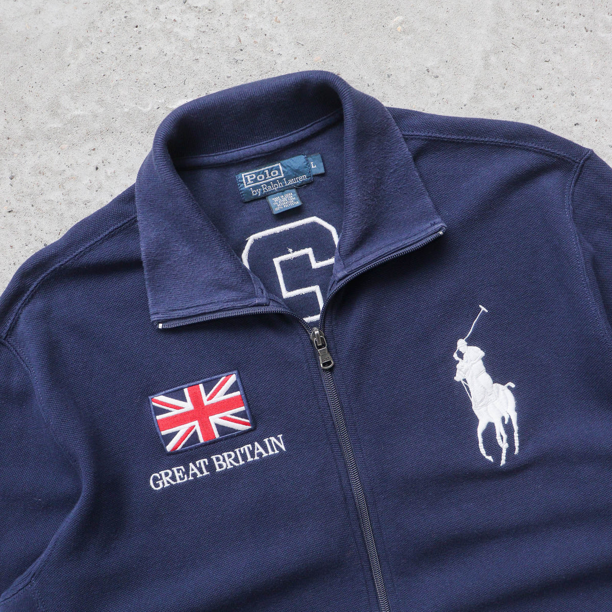 Polo Ralph Lauren Great Britain Track Jacket – 2000s (L)