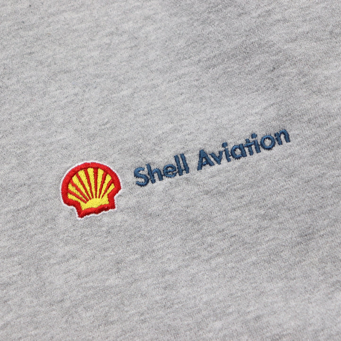Vintage 90s Shell Aviation Sweatshirt - XL