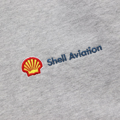 Vintage 90s Shell Aviation Sweatshirt - XL
