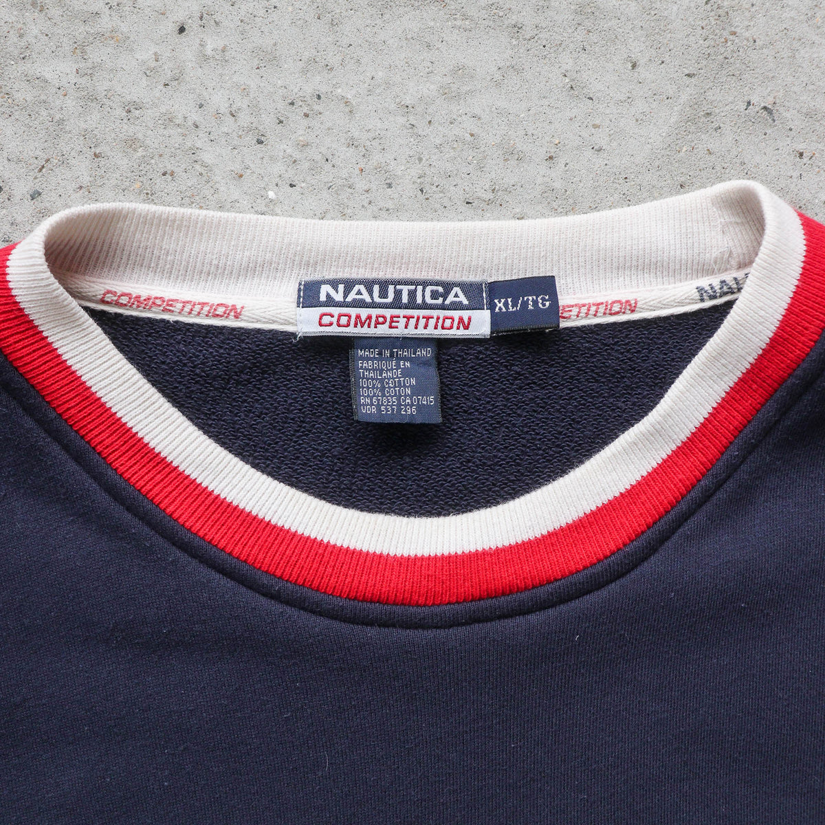 Nautica Competition Team USA Sweatshirt – 90s (XL)