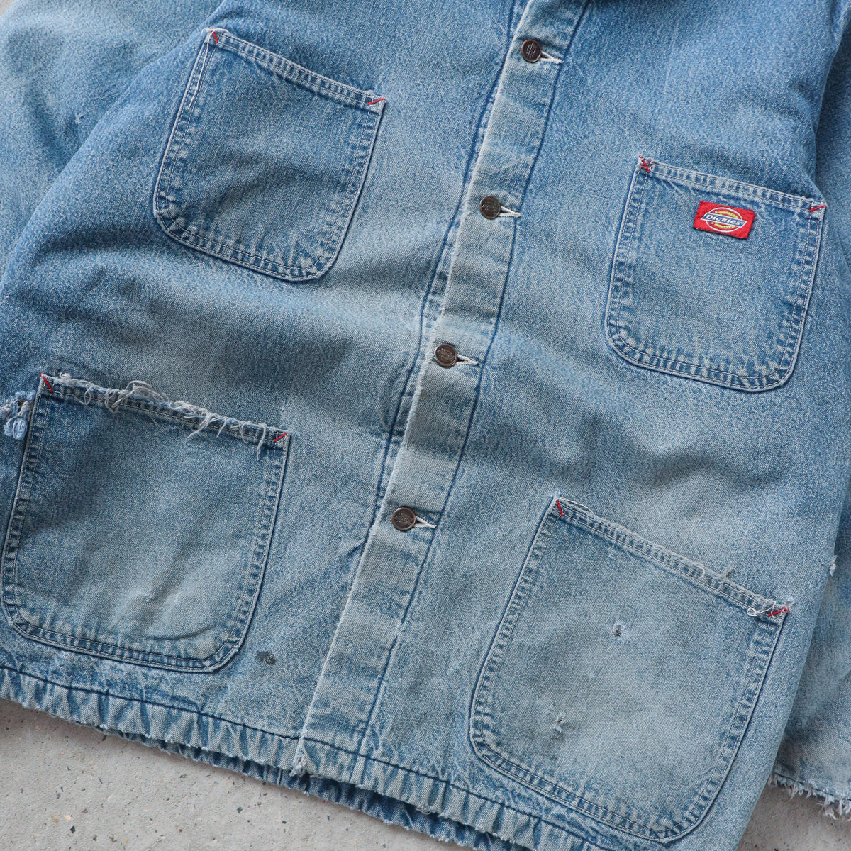 Dickies Blanket Lined Denim Chore Jacket – 90s (L)
