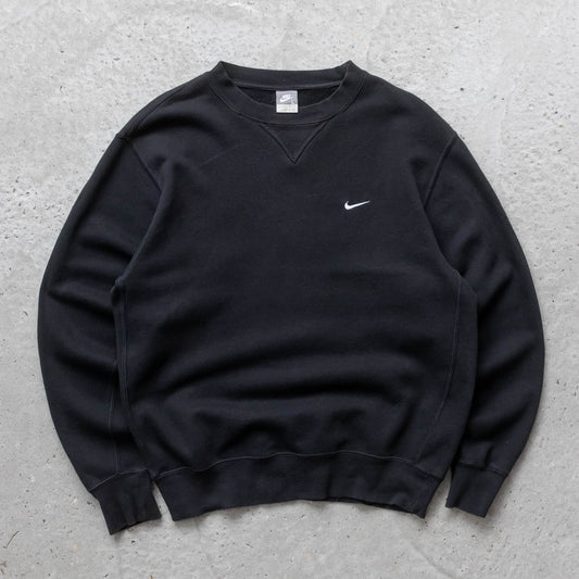 Nike Mini Swoosh Embroidered Sweatshirt – 2000s (L)