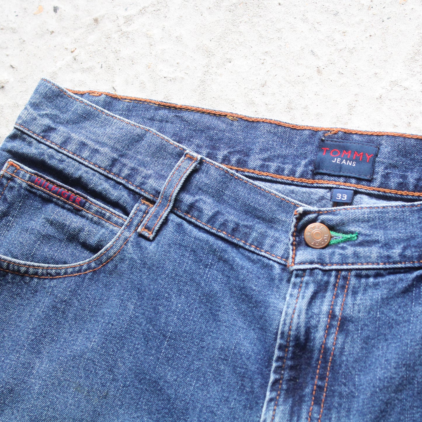 Vintage 90s Tommy Hilfiger Carpenter Jorts - 33