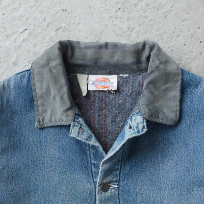 Dickies Blanket Lined Denim Chore Jacket – 90s (L)