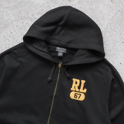 Polo Ralph Lauren RL67 Zip-Up Hoodie - 90s (L)