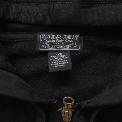 Polo Ralph Lauren RL67 Zip-Up Hoodie - 90s (L)