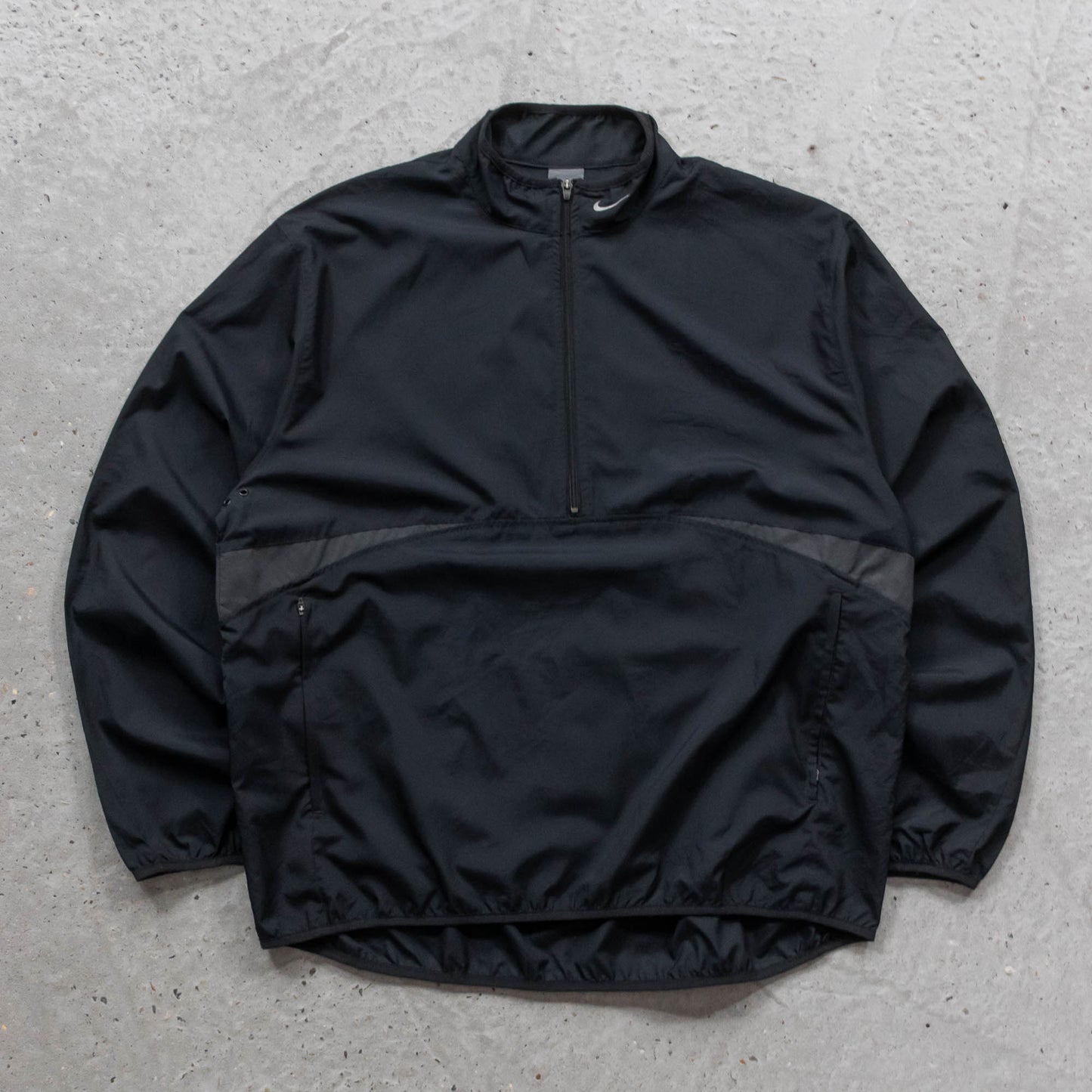 Nike Mini Swoosh 1/4 Zip Windbreaker Jacket - 2000s (XL)