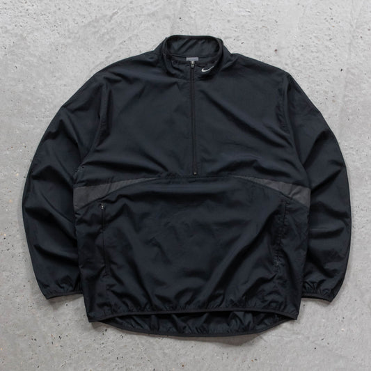 Nike Mini Swoosh 1/4 Zip Windbreaker Jacket - 2000s (XL)